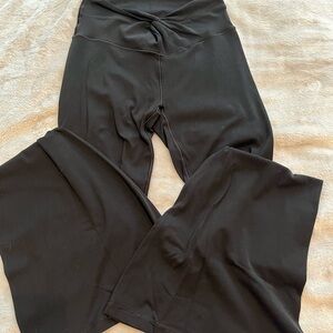 Aerie Black Flare Leggings